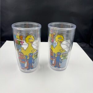 Tervis Sesame Street Character Tumblers - Set of 2, no lids